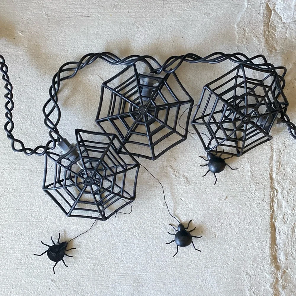 🕸️Spider Web String of Lights